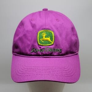 John Deere Pink Adjustable Baseball Cap Hat Womens